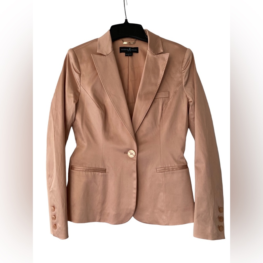 Marciano Satin 🍑 Blazer - Size M (6)
